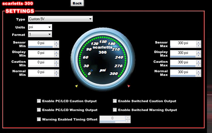 300 PSI Pressure Transducer